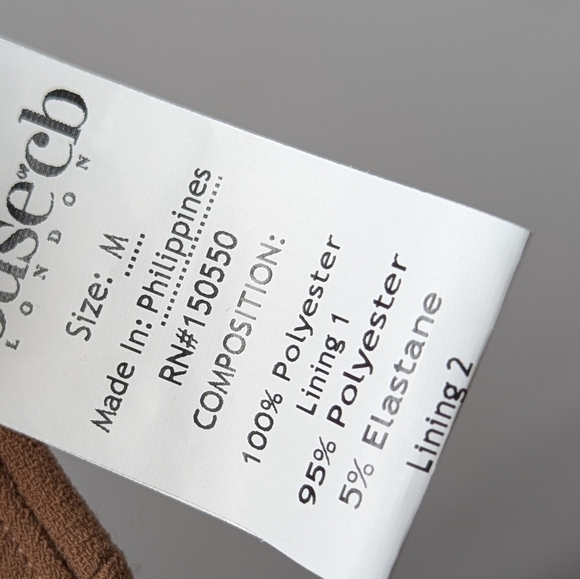 HOUSE OF CB Jaida Dress Toast M Medium - Picture 13 of 13